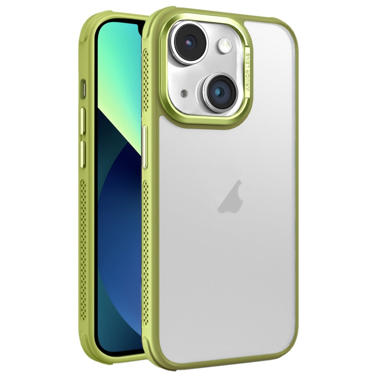 Hardware Side Cooling Skin Feel Frosted Metal Lens Frame Phone Case, For iPhone 13 Pro Max, For iPhone 13 Pro, For iPhone 13, For iPhone 12