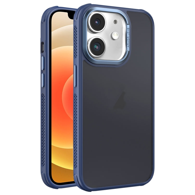 Hardware Side Cooling Skin Feel Frosted Metal Lens Frame Phone Case, For iPhone 13 Pro Max, For iPhone 13 Pro, For iPhone 13, For iPhone 12