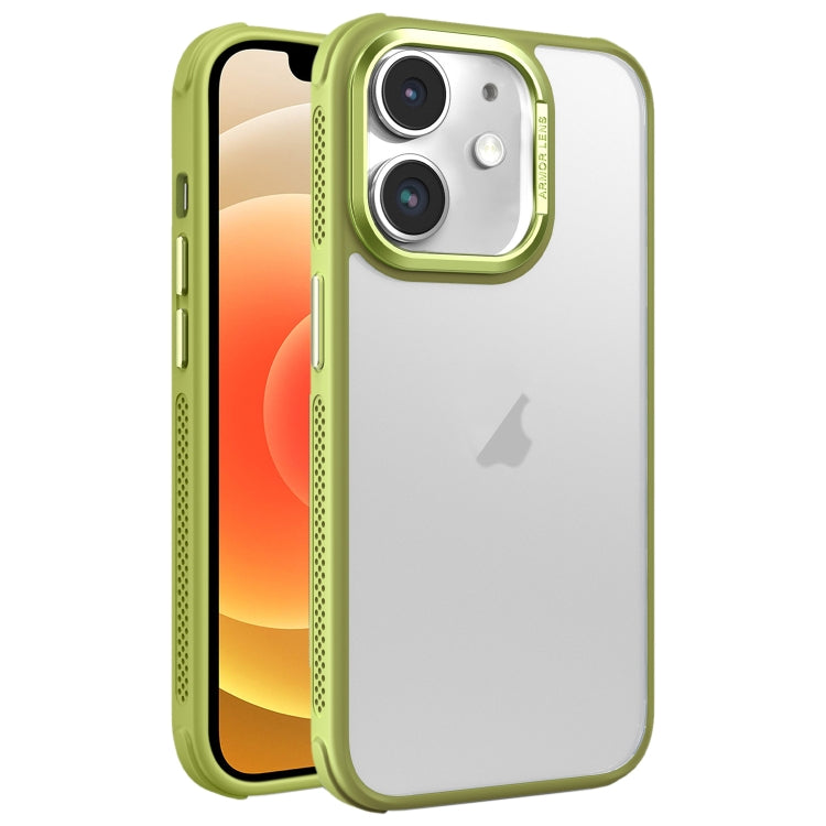 Hardware Side Cooling Skin Feel Frosted Metal Lens Frame Phone Case, For iPhone 13 Pro Max, For iPhone 13 Pro, For iPhone 13, For iPhone 12