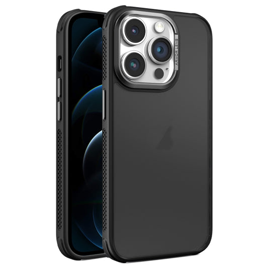 Hardware Side Cooling Skin Feel Frosted Metal Lens Frame Phone Case, For iPhone 12 Pro Max, For iPhone 12 Pro