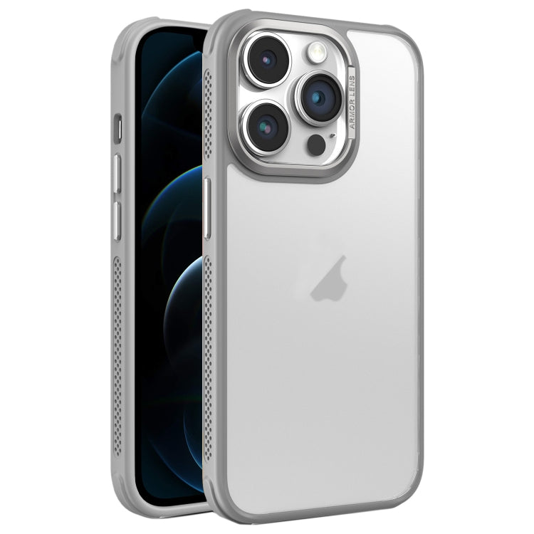 Hardware Side Cooling Skin Feel Frosted Metal Lens Frame Phone Case, For iPhone 12 Pro Max, For iPhone 12 Pro