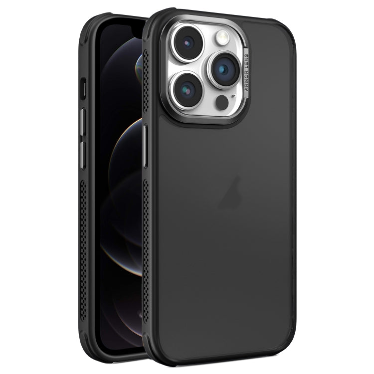 Hardware Side Cooling Skin Feel Frosted Metal Lens Frame Phone Case, For iPhone 12 Pro Max, For iPhone 12 Pro