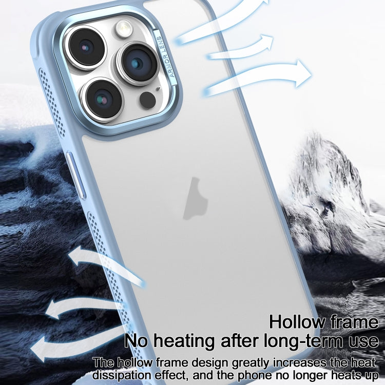 Hardware Side Cooling Skin Feel Frosted Metal Lens Frame Phone Case, For iPhone 12 Pro Max, For iPhone 12 Pro