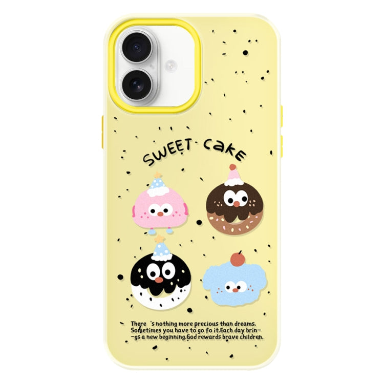 Skin Feeling Jelly TPU Hybrid PC Phone Case, For iPhone 16 Plus, For iPhone 16