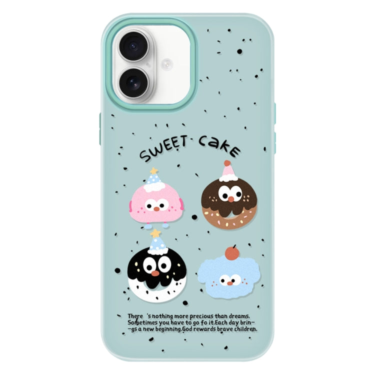 Skin Feeling Jelly TPU Hybrid PC Phone Case, For iPhone 16 Plus, For iPhone 16