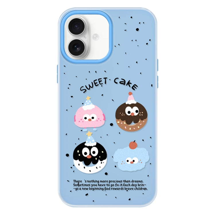 Skin Feeling Jelly TPU Hybrid PC Phone Case, For iPhone 16 Plus, For iPhone 16