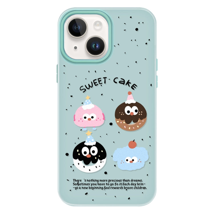 Skin Feeling Jelly TPU Hybrid PC Phone Case, For iPhone 15 Plus, For iPhone 15