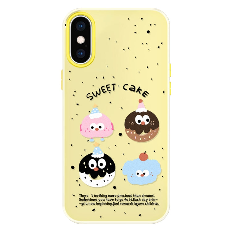 Skin Feeling Jelly TPU Hybrid PC Phone Case, For iPhone X / XS, For iPhone XR