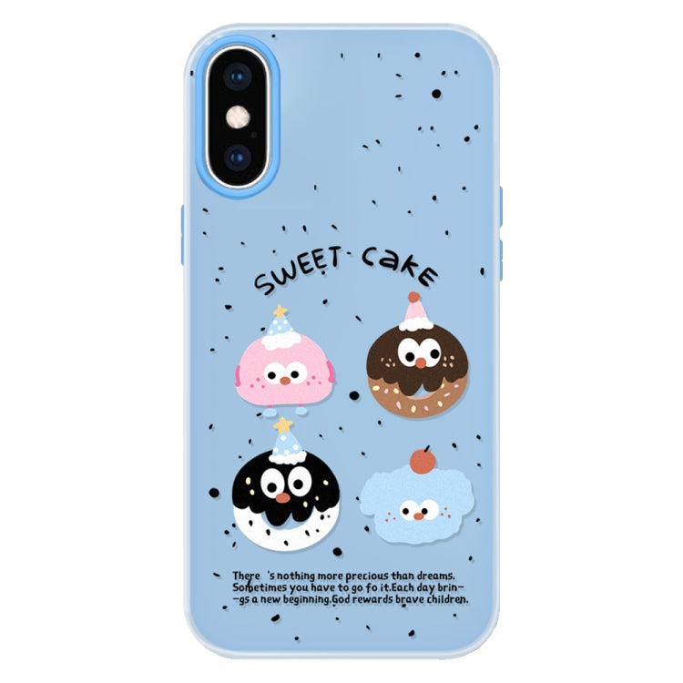 Skin Feeling Jelly TPU Hybrid PC Phone Case, For iPhone X / XS, For iPhone XR