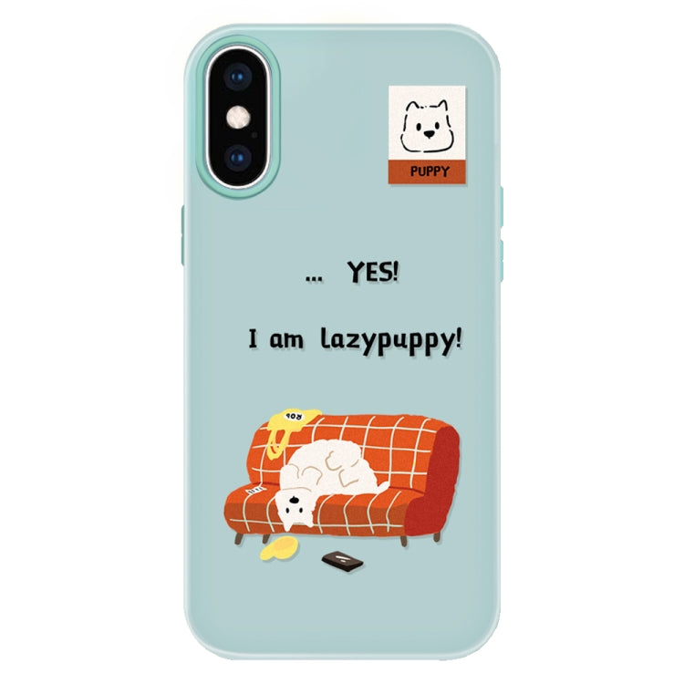 Skin Feeling Jelly TPU Hybrid PC Phone Case, For iPhone X / XS, For iPhone XR