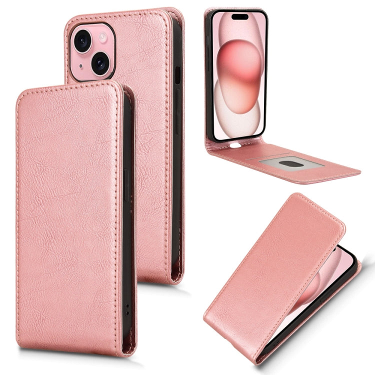 Magnetic Vertical Flip Leather Phone Case, For iPhone 16e, For iPhone 16 Pro Max, For iPhone 16 Pro, For iPhone 16 Plus, For iPhone 16, For iPhone 15 Pro, For iPhone 15 Plus, For iPhone 15