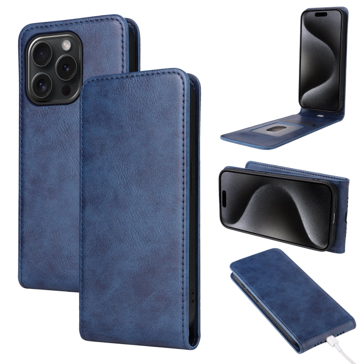 Magnetic Vertical Flip Leather Phone Case, For iPhone 16e, For iPhone 16 Pro Max, For iPhone 16 Pro, For iPhone 16 Plus, For iPhone 16, For iPhone 15 Pro, For iPhone 15 Plus, For iPhone 15