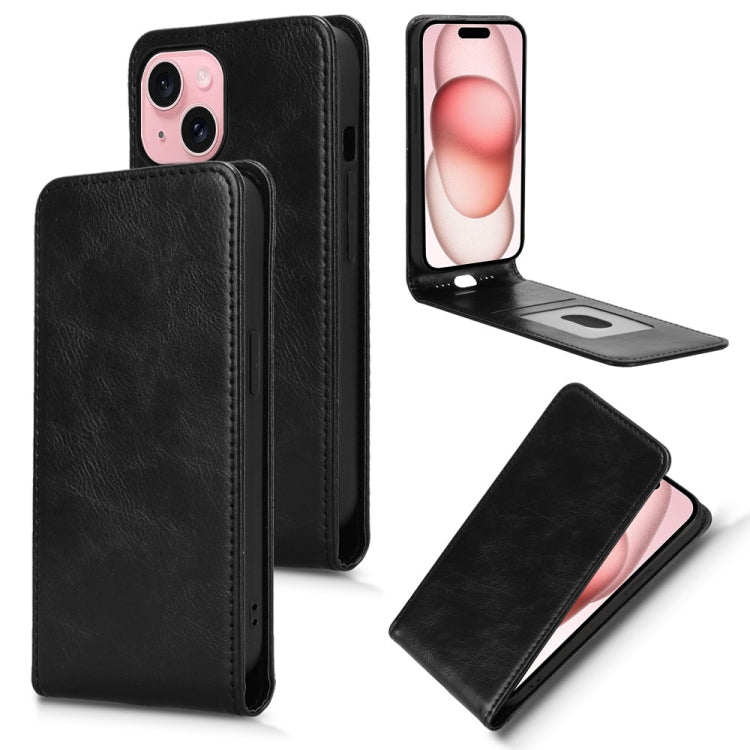 Magnetic Vertical Flip Leather Phone Case, For iPhone 16e, For iPhone 16 Pro Max, For iPhone 16 Pro, For iPhone 16 Plus, For iPhone 16, For iPhone 15 Pro, For iPhone 15 Plus, For iPhone 15