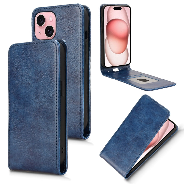 Magnetic Vertical Flip Leather Phone Case, For iPhone 16e, For iPhone 16 Pro Max, For iPhone 16 Pro, For iPhone 16 Plus, For iPhone 16, For iPhone 15 Pro, For iPhone 15 Plus, For iPhone 15