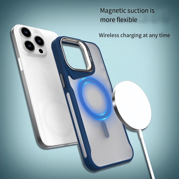 Metal Bracket MagSafe Magnetic Phone Case, For iPhone 16 Pro Max, For iPhone 16 Pro, For iPhone 16 Plus, For iPhone 16, For iPhone 15 Pro Max, For iPhone 15 Pro, For iPhone 15 Plus / 14 Plus, For iPhone 15