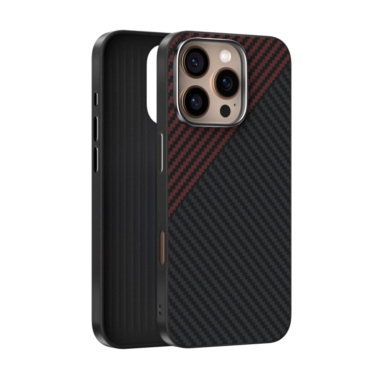 ABEEL C Carbon Fiber Series 6D Micro Relief MagSafe Phone Case, For iPhone 16e, For iPhone 16 Pro Max, For iPhone 16 Pro, For iPhone 16 Plus, For iPhone 16, For iPhone 15 Pro Max, For iPhone 15 Pro, For iPhone 15 Plus