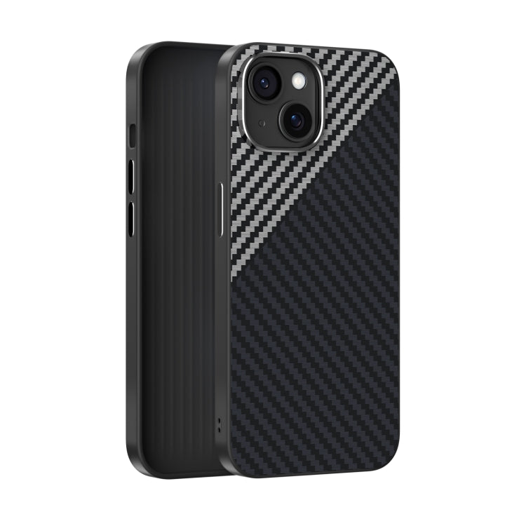 ABEEL C Carbon Fiber Series 6D Micro Relief MagSafe Phone Case, For iPhone 16e, For iPhone 16 Pro Max, For iPhone 16 Pro, For iPhone 16 Plus, For iPhone 16, For iPhone 15 Pro Max, For iPhone 15 Pro, For iPhone 15 Plus