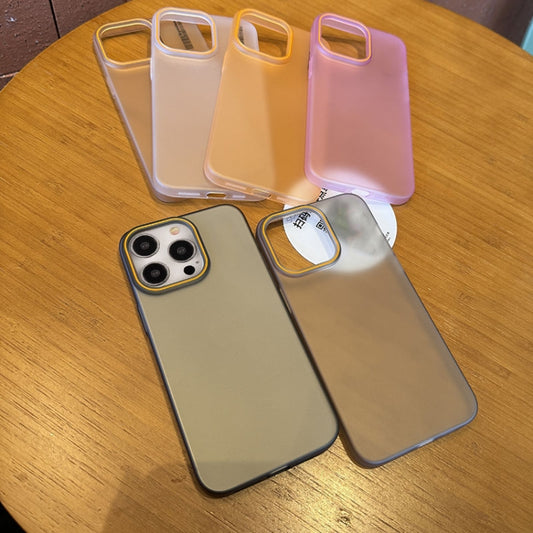 Soft Sandy Skin Feel Translucent PC Phone Case, For iPhone 16 Pro Max, For iPhone 16 Pro, For iPhone 16 Plus, For iPhone 16, For iPhone 15 Pro Max