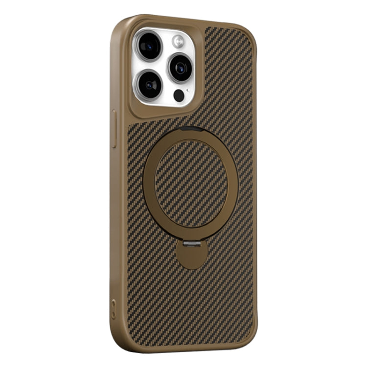 Carbon Fiber Texture 360 MagSafe Holder Phone Case, For iPhone 14 / 13, For iPhone 14 Pro, For iPhone 14 Pro Max, For iPhone 13 Pro Max, For iPhone 13 Pro, For iPhone 12 / 12 Pro, For iPhone 12 Pro Max, For iPhone 11 Pro Max