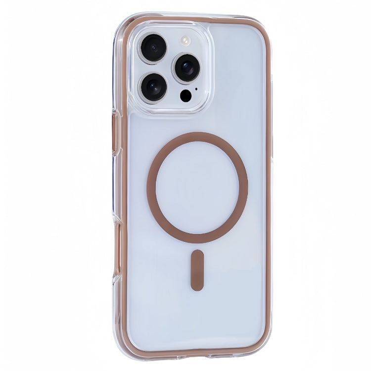 Vacuum Airbag Y2 Series Transparent MagSafe Magnetic Phone Case, For iPhone 16 Pro Max, For iPhone 16 Pro, For iPhone 16 Plus