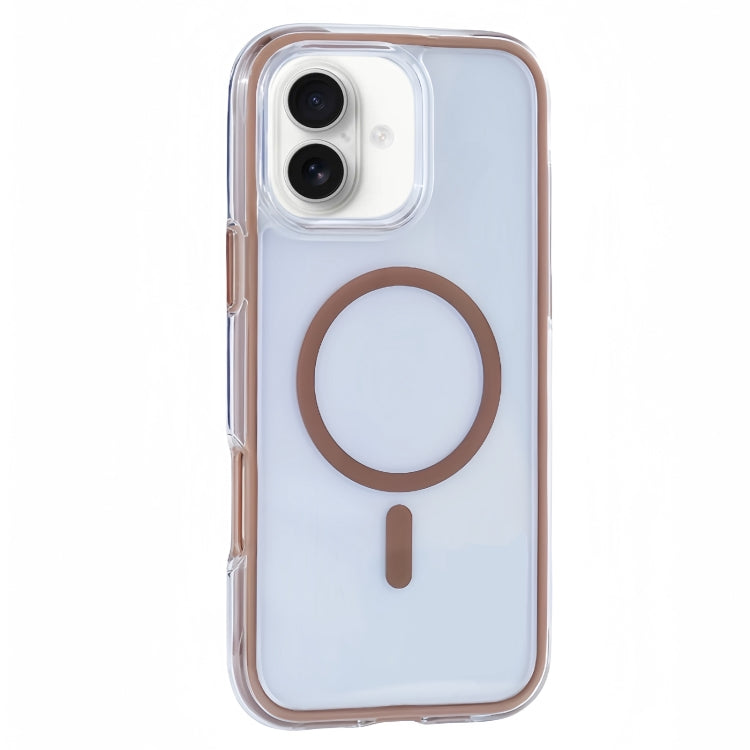 Vacuum Airbag Y2 Series Transparent MagSafe Magnetic Phone Case, For iPhone 16, For iPhone 15 Pro Max, For iPhone 15 Pro