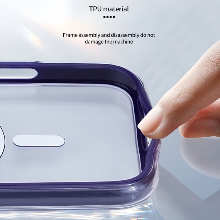 Vacuum Airbag Y2 Series Transparent MagSafe Magnetic Phone Case, For iPhone 16 Pro Max, For iPhone 16 Pro, For iPhone 16 Plus