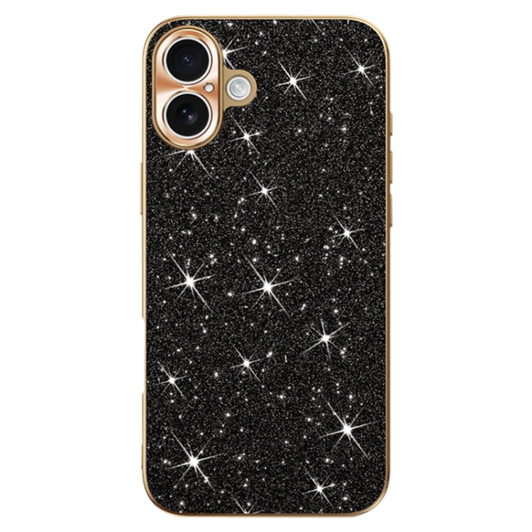 Electroplating Star Diamond CD Texture Lens Ring Phone Case, For iPhone 16 Pro Max, For iPhone 16 Pro, For iPhone 16 Plus, For iPhone 16, For iPhone 15 Pro Max, For iPhone 15 Pro, For iPhone 15, For iPhone 14