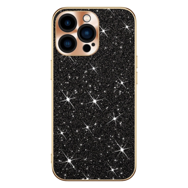 Electroplating Star Diamond CD Texture Lens Ring Phone Case, For iPhone 16 Pro Max, For iPhone 16 Pro, For iPhone 16 Plus, For iPhone 16, For iPhone 15 Pro Max, For iPhone 15 Pro, For iPhone 15, For iPhone 14