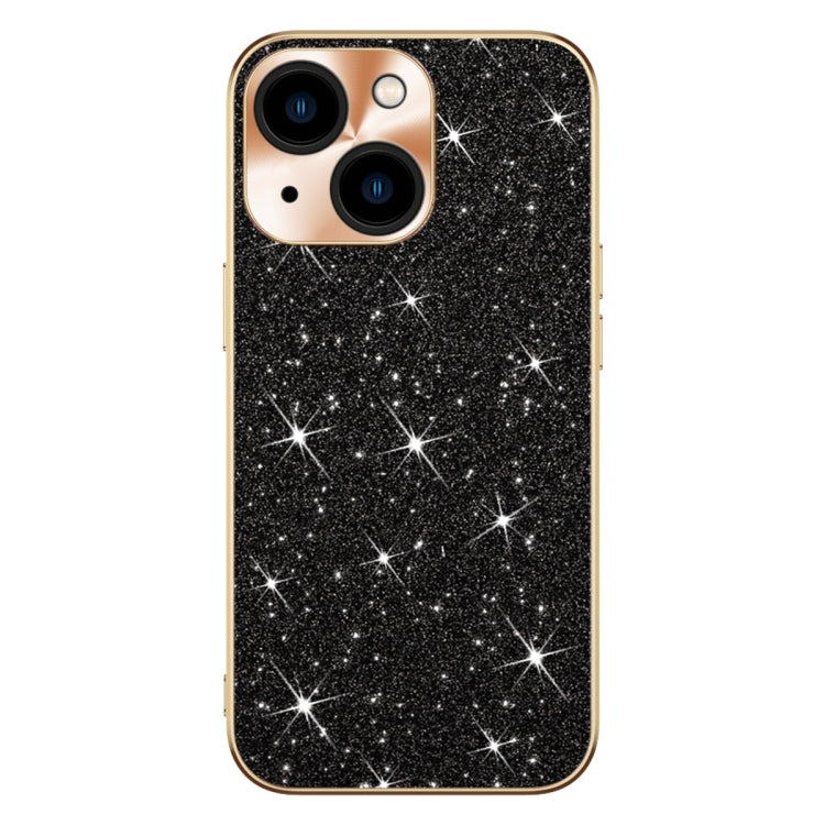 Electroplating Star Diamond CD Texture Lens Ring Phone Case, For iPhone 16 Pro Max, For iPhone 16 Pro, For iPhone 16 Plus, For iPhone 16, For iPhone 15 Pro Max, For iPhone 15 Pro, For iPhone 15, For iPhone 14