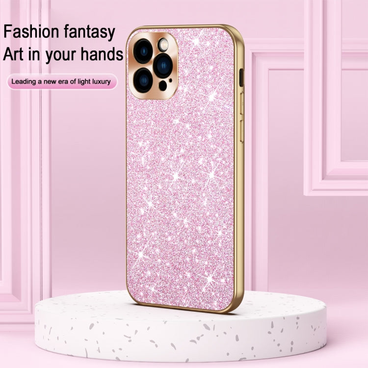 Electroplating Star Diamond CD Texture Lens Ring Phone Case, For iPhone 16 Pro Max, For iPhone 16 Pro, For iPhone 16 Plus, For iPhone 16, For iPhone 15 Pro Max, For iPhone 15 Pro, For iPhone 15, For iPhone 14