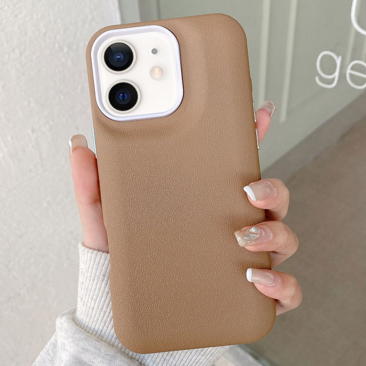 Leather Texture Phone Case, For iPhone 11