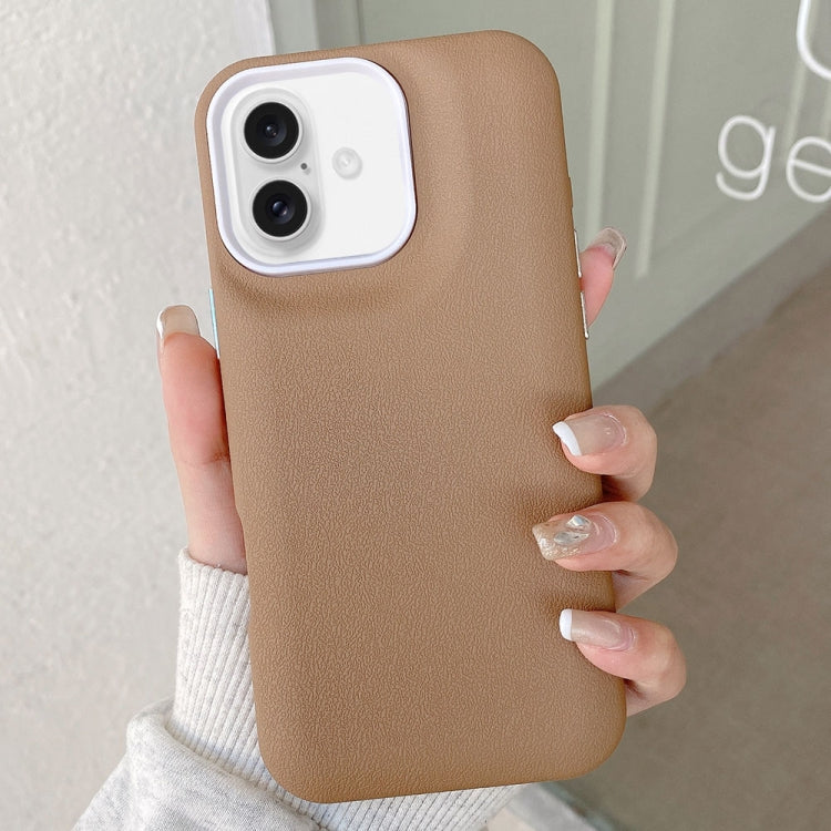 Leather Texture Phone Case, For iPhone 16 Pro Max, For iPhone 16 Pro, For iPhone 16 Plus, For iPhone 16