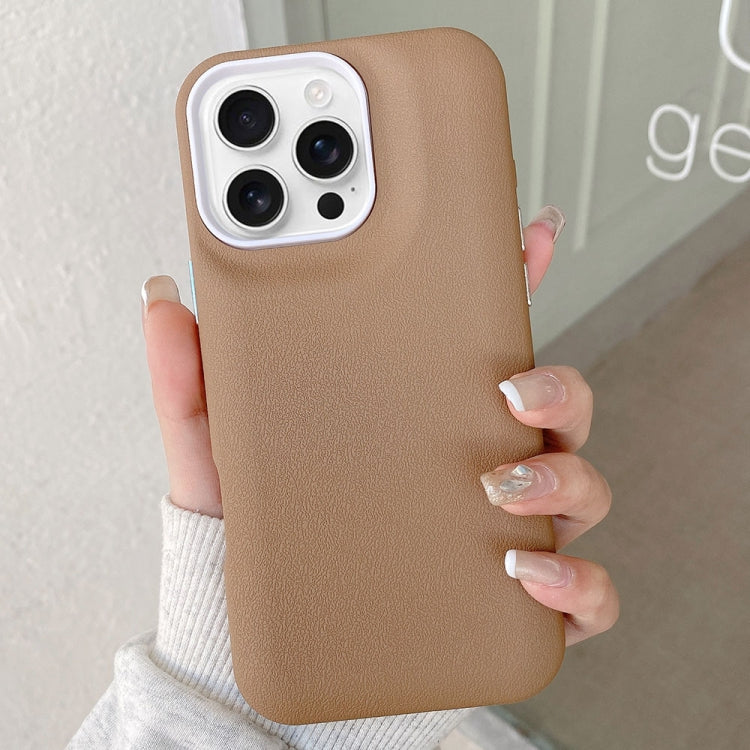 Leather Texture Phone Case, For iPhone 16 Pro Max, For iPhone 16 Pro, For iPhone 16 Plus, For iPhone 16