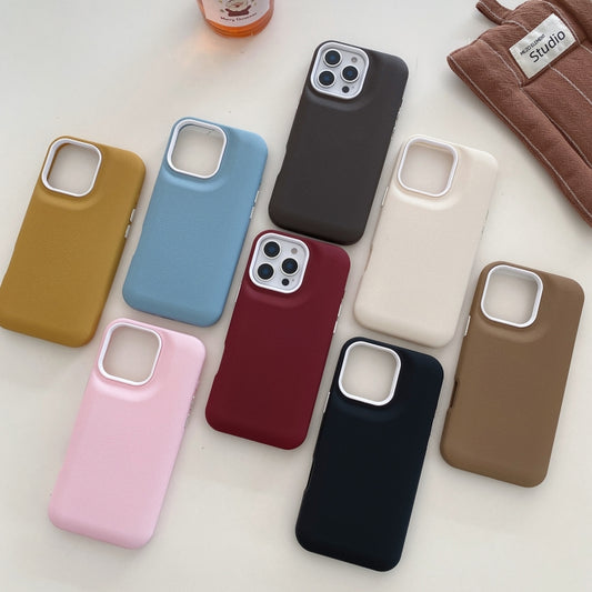 Leather Texture Phone Case, For iPhone 16 Pro Max, For iPhone 16 Pro, For iPhone 16 Plus, For iPhone 16