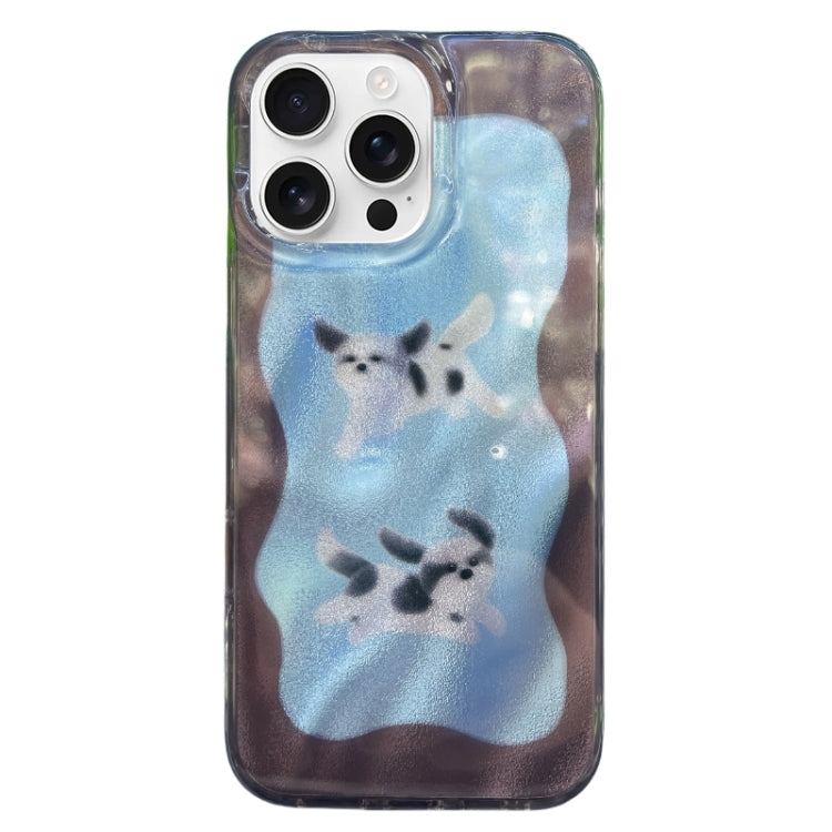 Double Layer IMD Pattern TPU Phone Case, For iPhone 16 Pro Max, For iPhone 16 Pro