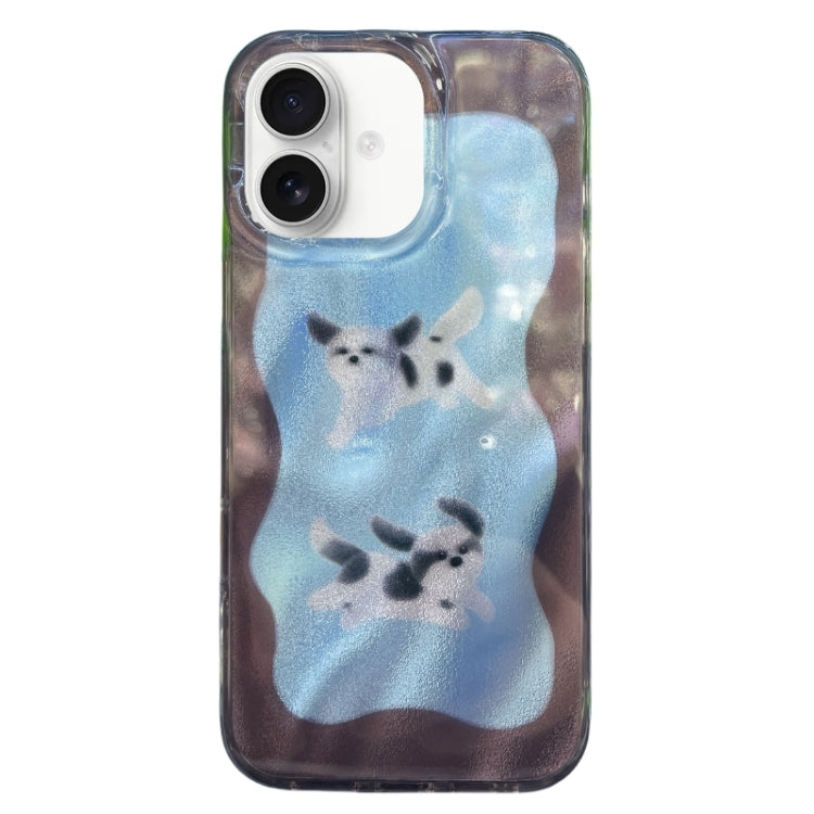 Double Layer IMD Pattern TPU Phone Case, For iPhone 16, For iPhone 15 Pro Max