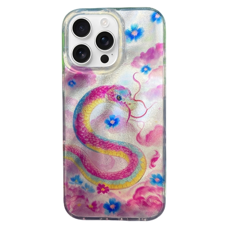 Double Layer IMD Pattern TPU Phone Case, For iPhone 15 Pro, For iPhone 15