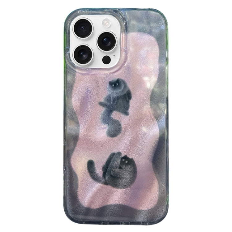 Double Layer IMD Pattern TPU Phone Case, For iPhone 15 Pro, For iPhone 15