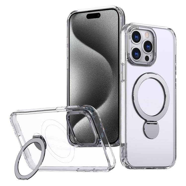 Wing Series Gen2 MagSafe Metal Ring Holder Phone Case, For iPhone 16, For iPhone 15 Pro Max, For iPhone 15 Pro