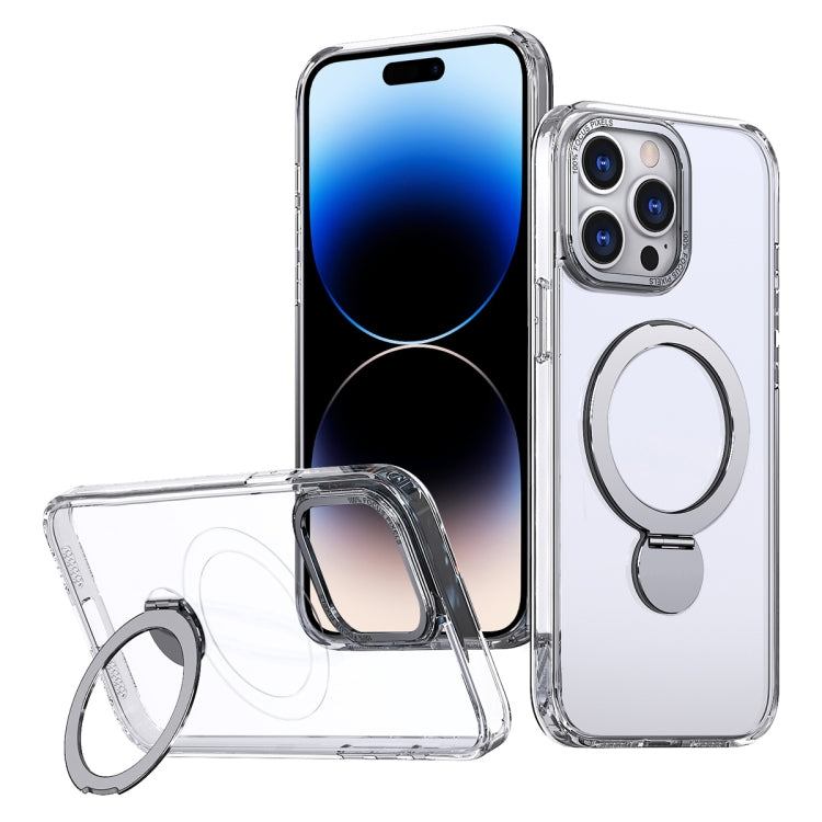 Wing Series Gen2 MagSafe Metal Ring Holder Phone Case, For iPhone 14, For iPhone 14 Pro, For iPhone 14 Pro Max