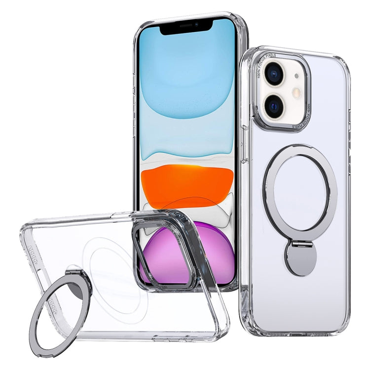 Wing Series Gen2 MagSafe Metal Ring Holder Phone Case, For iPhone 11, For iPhone XR