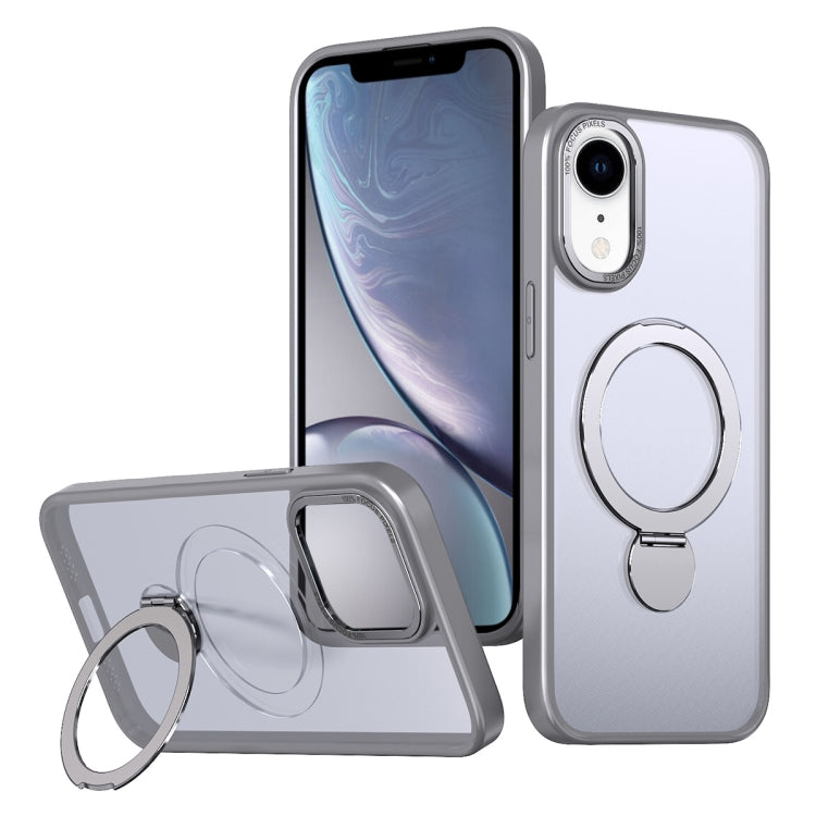 Wing Series Gen2 MagSafe Metal Ring Holder Phone Case, For iPhone 11, For iPhone XR