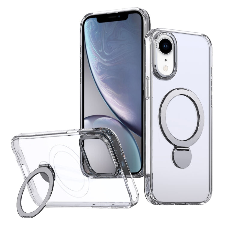 Wing Series Gen2 MagSafe Metal Ring Holder Phone Case, For iPhone 11, For iPhone XR