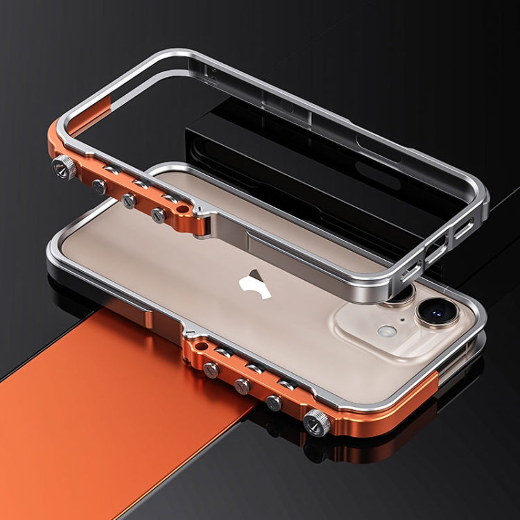 Mechanical Armor Creative Metal Frame Aluminum Alloy Phone Case, For iPhone 16 Pro Max, For iPhone 16 Pro, For iPhone 16, For iPhone 15 Pro Max, For iPhone 15 Pro, For iPhone 15