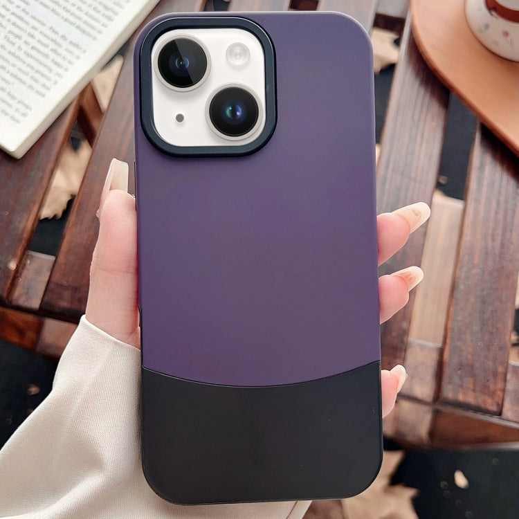 Color Contrast 2 in 1 Skin Feel PC Hybrid TPU Phone Case, For iPhone 13