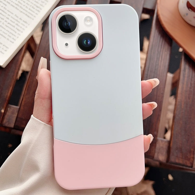 Color Contrast 2 in 1 Skin Feel PC Hybrid TPU Phone Case, For iPhone 13