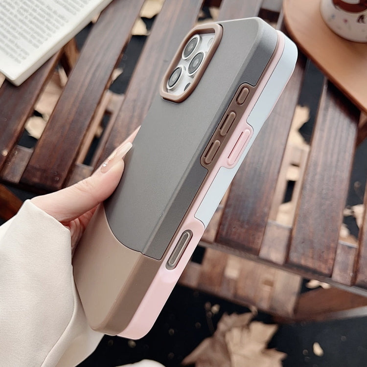 Color Contrast 2 in 1 Skin Feel PC Hybrid TPU Phone Case, For iPhone 13