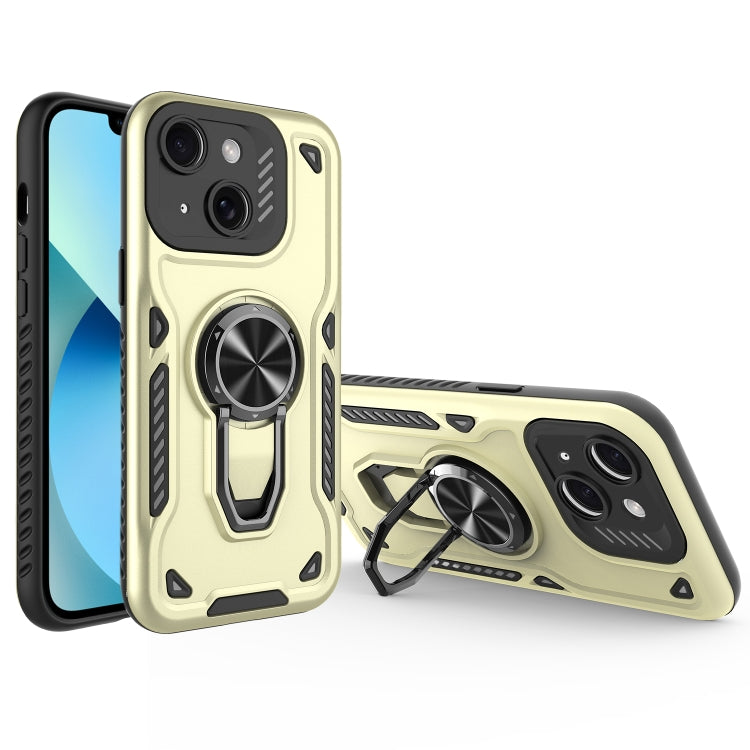 Metal Rotating Bracket TPU + PC Magnetic Phone Case, For iPhone 13