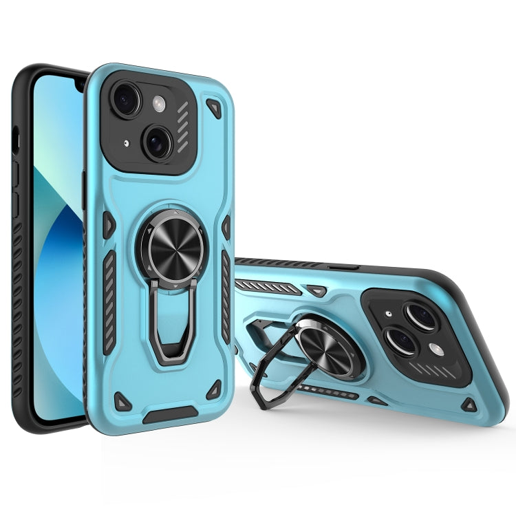 Metal Rotating Bracket TPU + PC Magnetic Phone Case, For iPhone 13