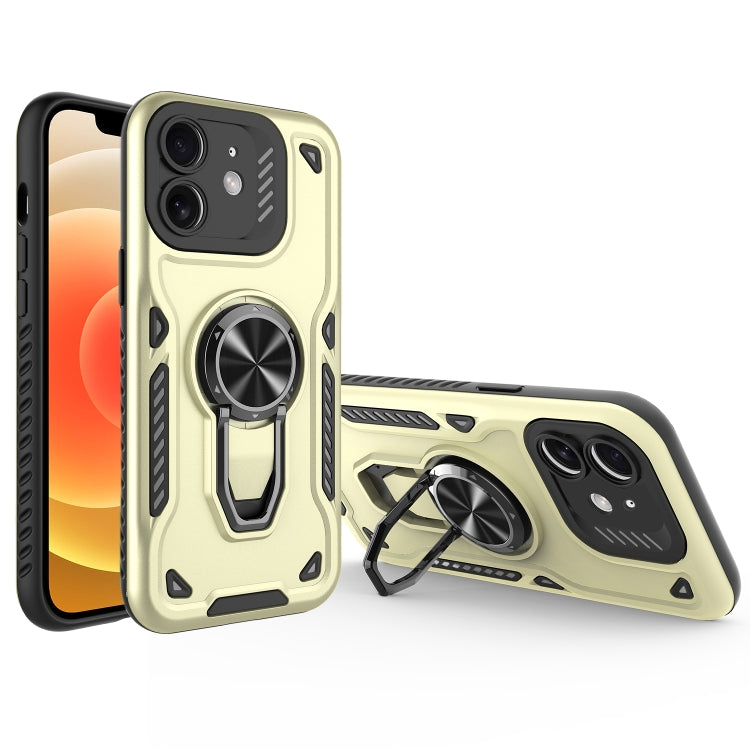 Metal Rotating Bracket TPU + PC Magnetic Phone Case, For iPhone 12